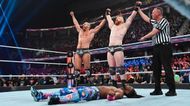 Kofi Kingston was game, but he couldn't overcome the double team of the Bar, Seamus and Cesaro.